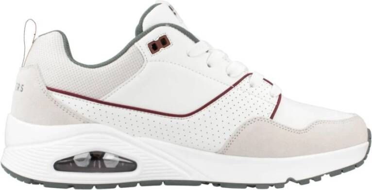 Skechers Retro One Sneaker met Air-Cooled Memoryfoam White Heren - Foto 4