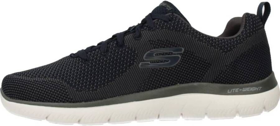 Skechers Verhoog je Sneaker Game met Stijlvol Comfort Blauw Unisex