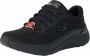 Skechers Arch Fit 2.0 Big League Dames Sneakers Zwart - Thumbnail 3