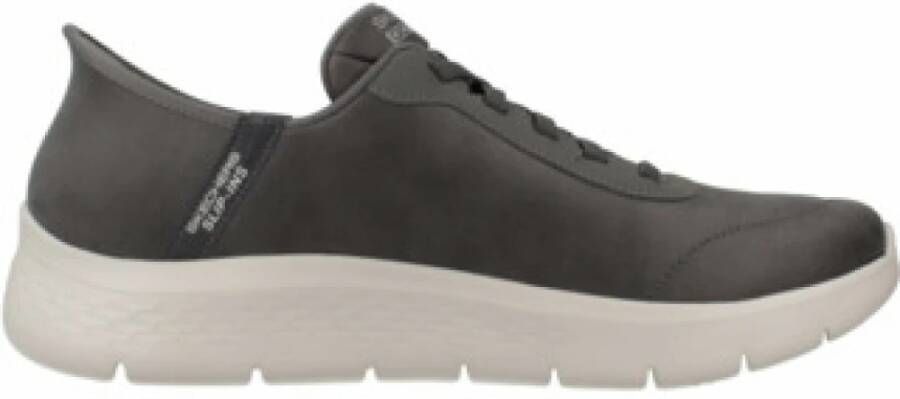 Skechers Moderne grijze herensneaker