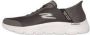 Skechers Slip-ins Go Walk Flex Hands Up Heren Instappers Bruin - Thumbnail 15