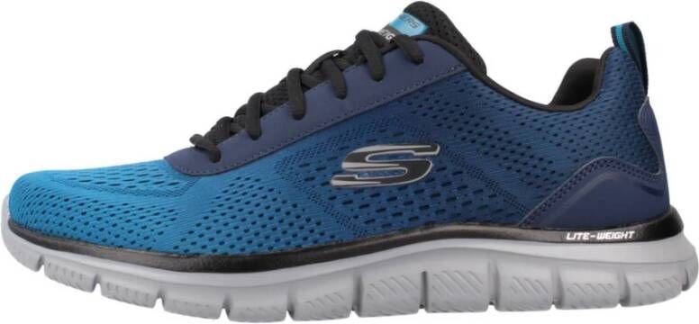 Skechers Moderne Track-Ripkent Sneakers Blue Heren