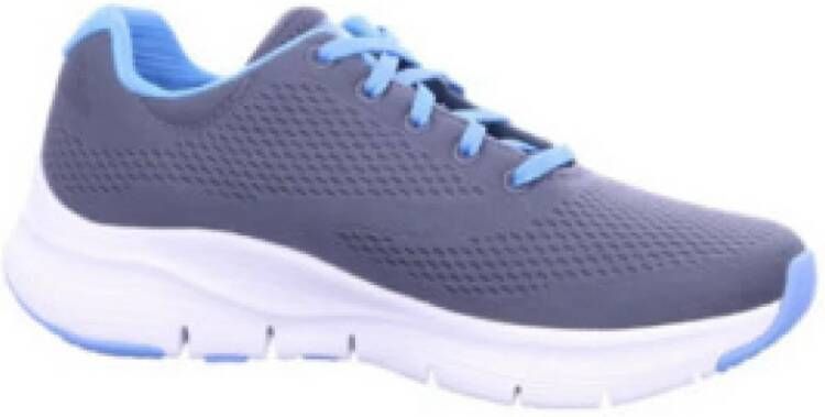 Skechers Moderne Blauwe Sneaker voor Vrouwen