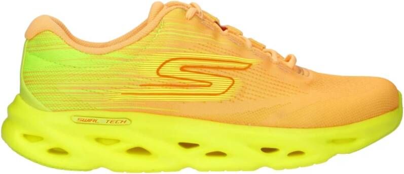 Skechers Go Run Swirl Tech Speed Ultimate Stride 129501 ORYL Oranje Geel - Foto 2