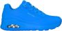 Skechers Uno Night Shades Sneakers Dames Blauw - Thumbnail 1