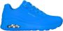 Skechers Uno Night Shades Sneaker Dames Blauw - Thumbnail 1