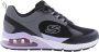 Skechers Noppi Modieuze Sneakers Zwart Dames - Thumbnail 2