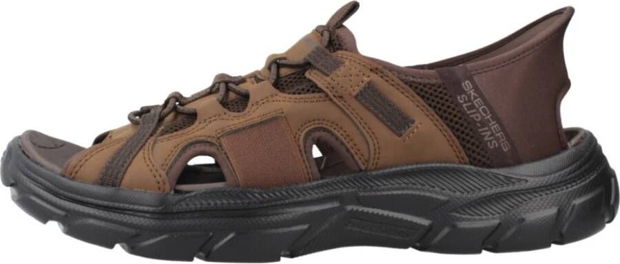 Skechers Opstandige Platte Sandalen