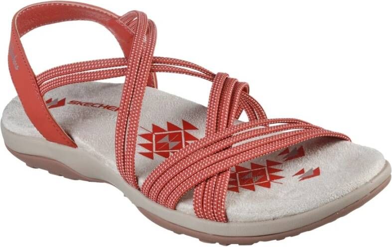 Skechers Platte sandalen Oranje Dames