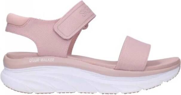 Skechers DLuxe Walker Sandalen voor Dames Pink Dames