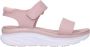 Skechers DLuxe Walker Sandalen voor Dames Pink Dames - Thumbnail 7
