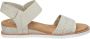 Skechers Platte sandalen Wit Dames - Thumbnail 1