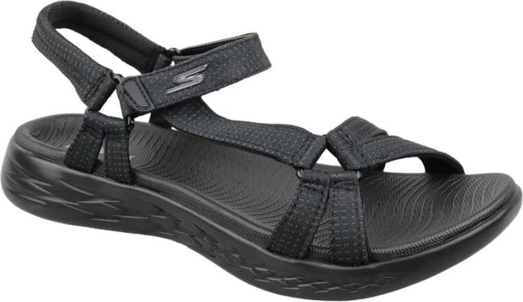 Skechers On-The-Go 600 Brilliancy Sandaal Dames Blauw Grijs