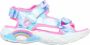 Skechers Rainbow Racer Sandal-Summer Sky 302975L-BLU voor meisje Blauw Sandalen - Thumbnail 2