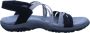 Skechers Slimme Reggae Sandalen Takes Two Grijs Dames - Thumbnail 1