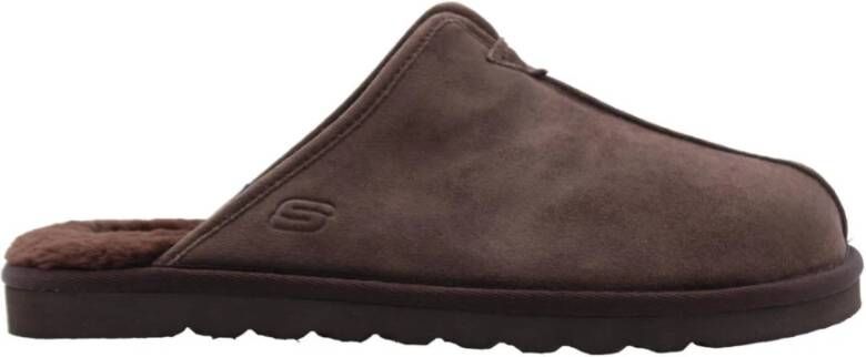 Skechers Riley Slipper Brown Heren