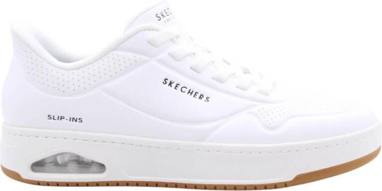 Skechers Sneakers UNO WEDGE-HI STEPS wedge sneaker veterschoen met air-cooled memory foam - Foto 18