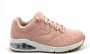 Skechers Uno 2 In Kat Neato Dames Sneakers Lichtroze - Thumbnail 9