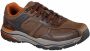 Skechers Romago-Elmen leren heren sneakers bruin Extra comfort Memory Foam - Thumbnail 2