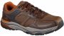 Skechers Romago-Elmen leren heren sneakers bruin Extra comfort Memory Foam - Thumbnail 2