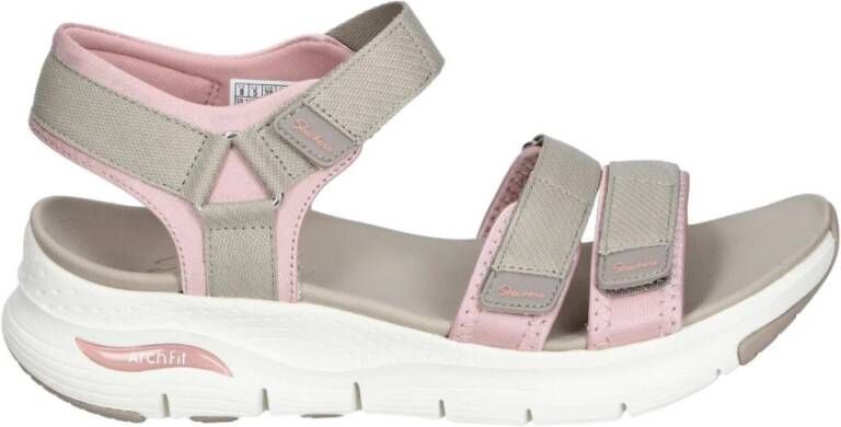 Skechers Fresh Bloom Flex Sandaal Beige Dames