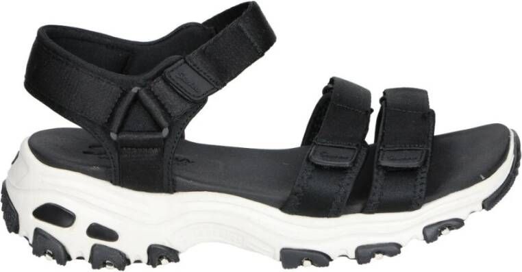 Skechers D'lites Fresh Catch Sandals Black Dames