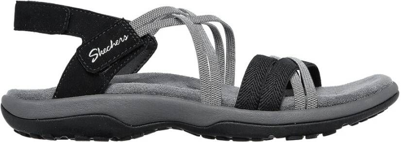 Skechers Slimme Reggae Sandalen Takes Two Grijs Dames