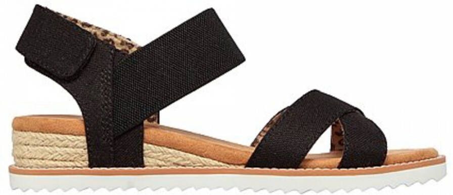 Skechers Sandalen Desert Kiss Secret Picnic 33386 BLK Zwart - Foto 4