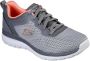 Skechers Dames Textiel Synthetische Sneakers Gray Dames - Thumbnail 11