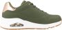 Skechers Slip-on sneakers UNO SHIMMER AWAY Slipper vrijetijdsschoen plateau sneaker met modieuze sleehak - Thumbnail 3