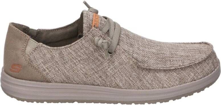 Skechers Shoes Brown Heren