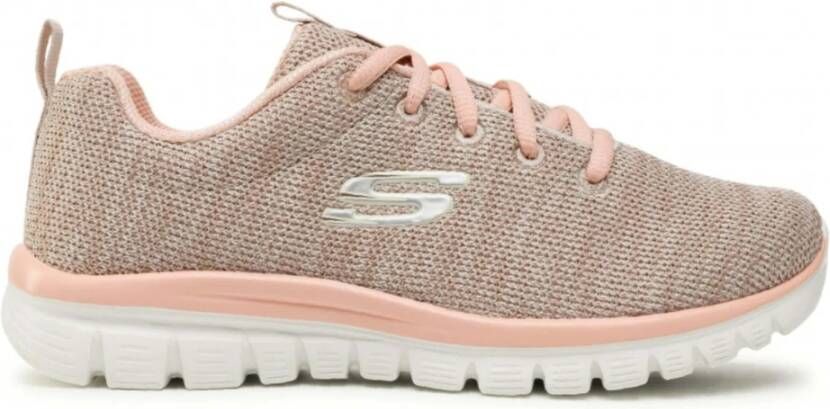 Skechers Sneakers Graceful Twisted Fortune Vrijetijdsschoen lage schoen veterschoen met memory foam - Foto 5