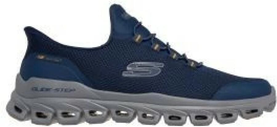 Skechers heren sportschoenen blauw - Foto 3