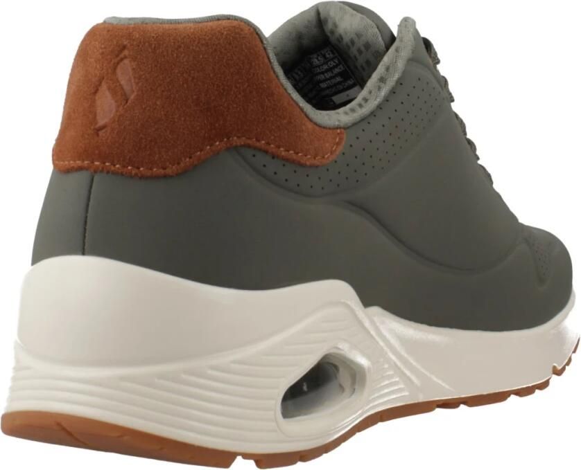 Skechers Sneakers UNO-SUITED ON AIR vrijetijdsschoen lage schoen veterschoen met modieuze sleehak - Foto 12