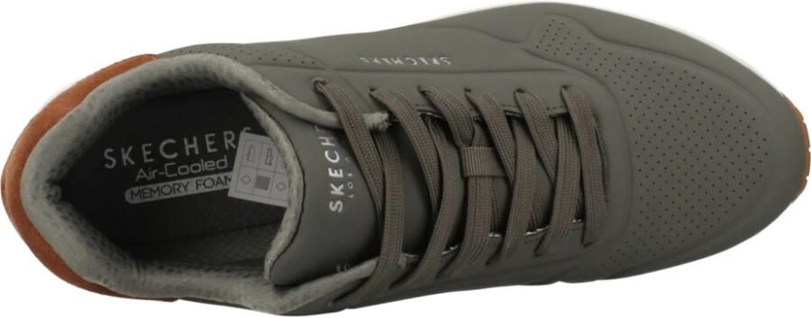 Skechers Sneakers UNO-SUITED ON AIR vrijetijdsschoen lage schoen veterschoen met modieuze sleehak - Foto 17