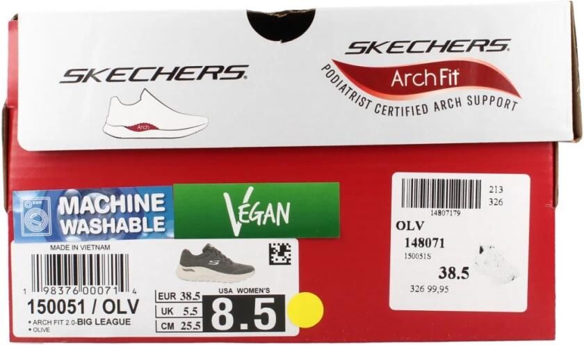 Skechers Slip-on sneakers GLIDE-STEP ALTUS Trainingsschoen loopschoen met opvallende loopzool - Foto 12