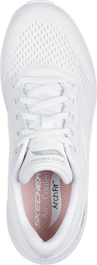 Skechers Arch Fit 2.0 Big League Dames Sneakers Wit - Foto 4
