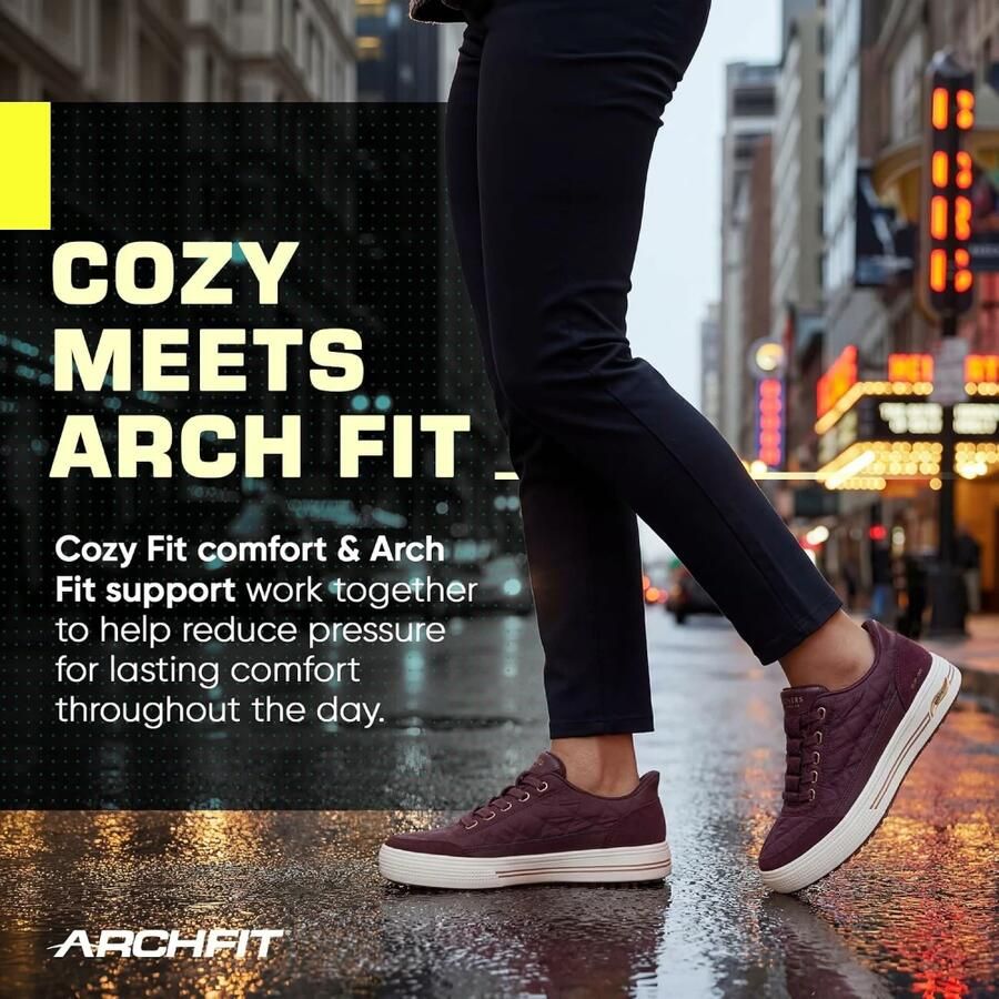 Skechers Arch Fit Arcade Cozy Fit Cuddle Steps