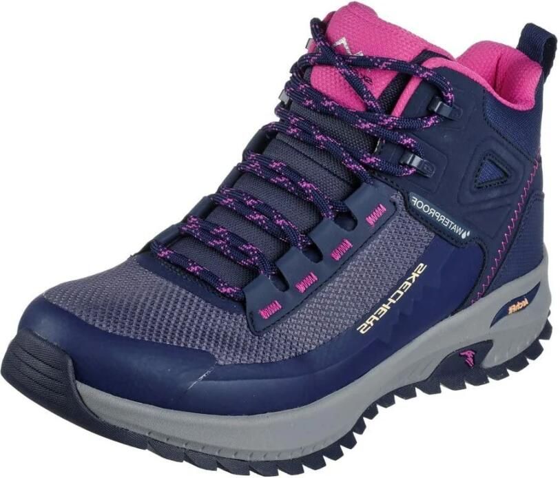 Skechers Wandelschoenen Arch Fit Discover 180086 NVPR Blauw Roze - Foto 2