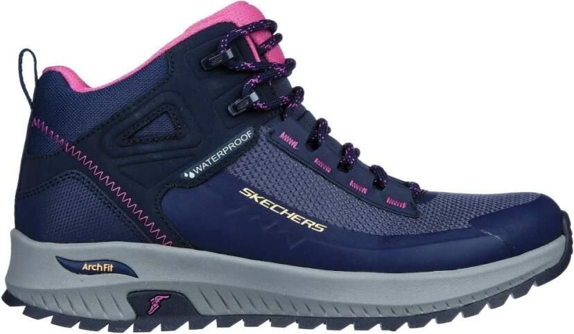 Skechers Wandelschoenen Arch Fit Discover 180086 NVPR Blauw Roze - Foto 3