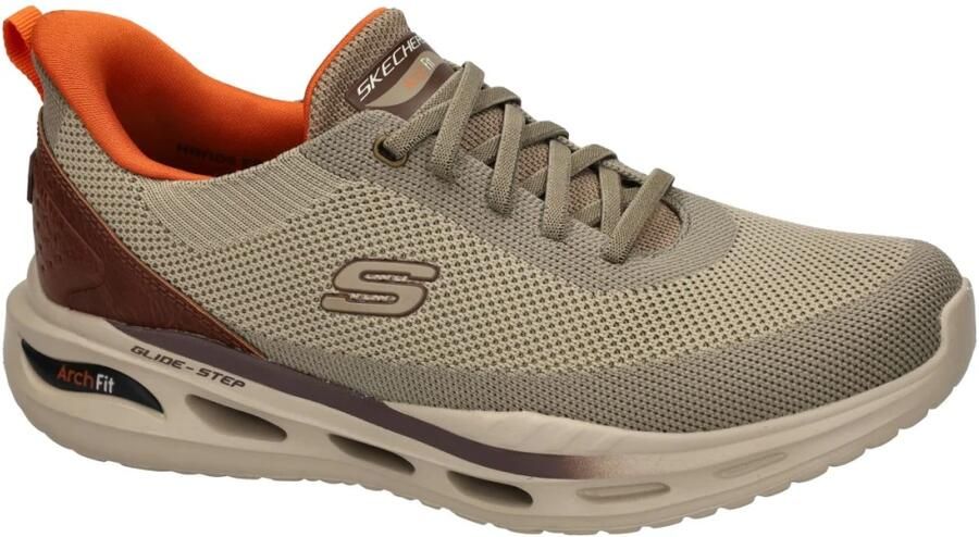 Skechers Slip-Ins Arch fit Orvan Kincade Instappers Heren Taupe - Foto 12