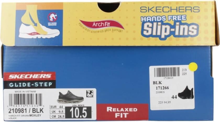 Skechers Slip-on sneakers ARCH FIT ORVAN Veterschoen trainingsschoen met Glide Step - Foto 2