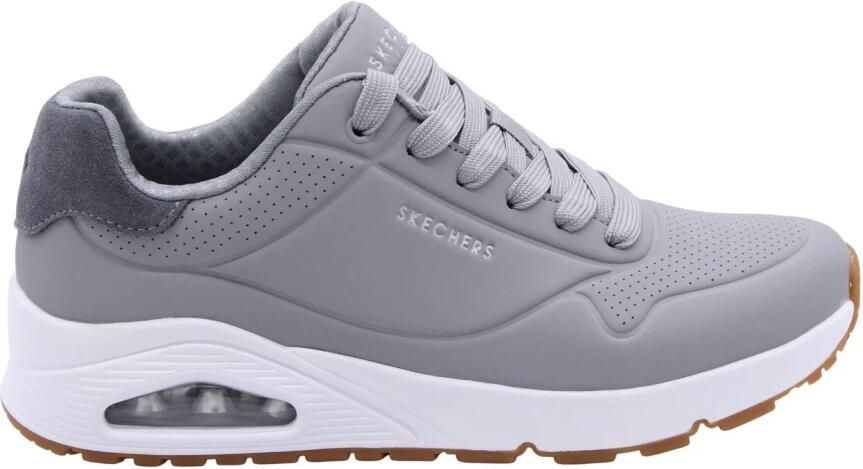 Skechers UNO SUITED ON AIR Heren Sneakers Grijs - Foto 6