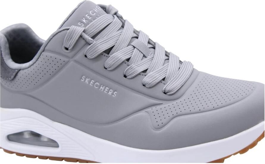 Skechers UNO SUITED ON AIR Heren Sneakers Grijs - Foto 7