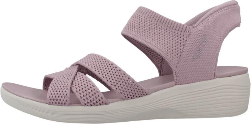 Skechers Sleehaksandaaltjes ARYA vrijetijdsschoen sandaal in vegan verwerking - Foto 3