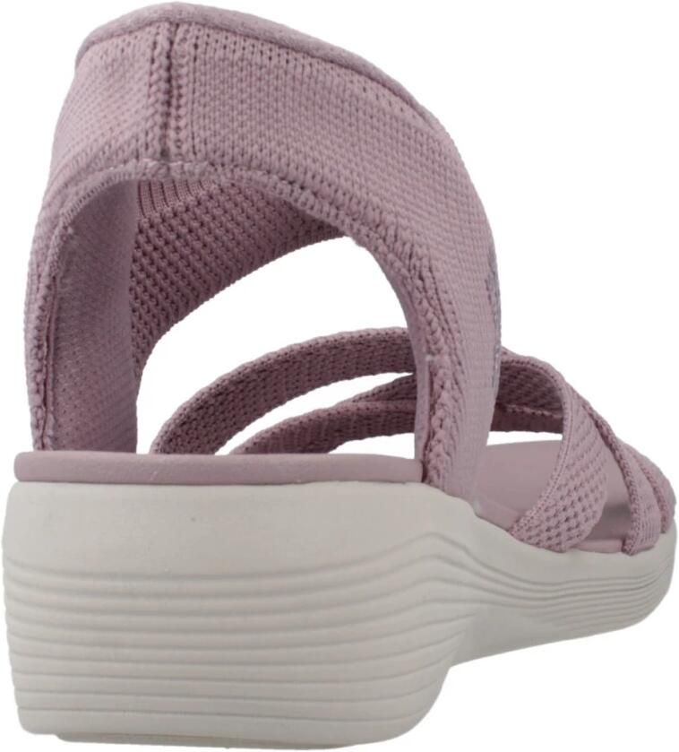 Skechers Sleehaksandaaltjes ARYA vrijetijdsschoen sandaal in vegan verwerking - Foto 4
