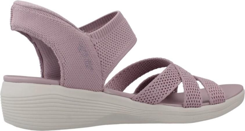 Skechers Sleehaksandaaltjes ARYA vrijetijdsschoen sandaal in vegan verwerking - Foto 6