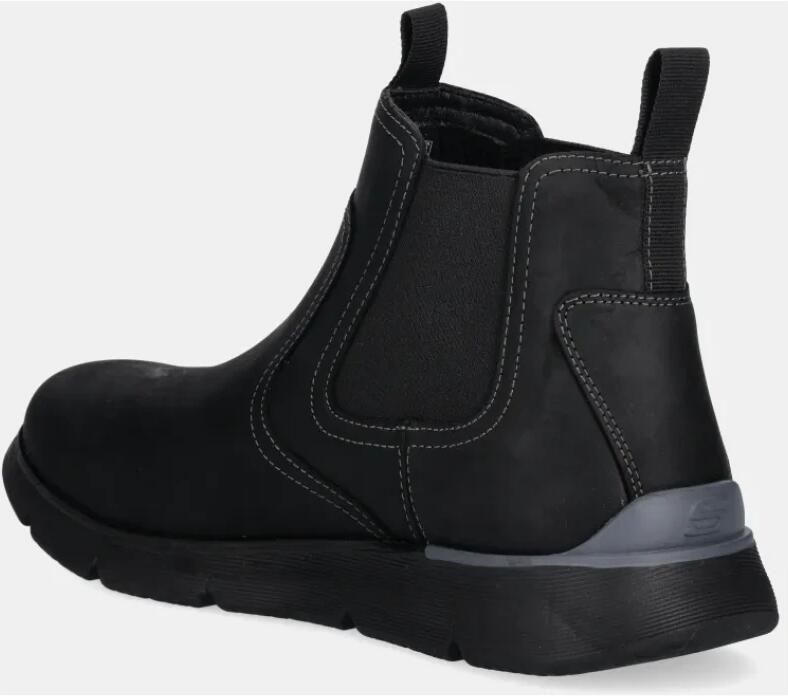 Skechers Klassieke Chelsea Boots Augustino Paulo Black Heren - Foto 2