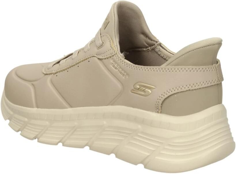 Skechers Dames Slip Ins Sneakers Hands Free Taupe - Foto 4
