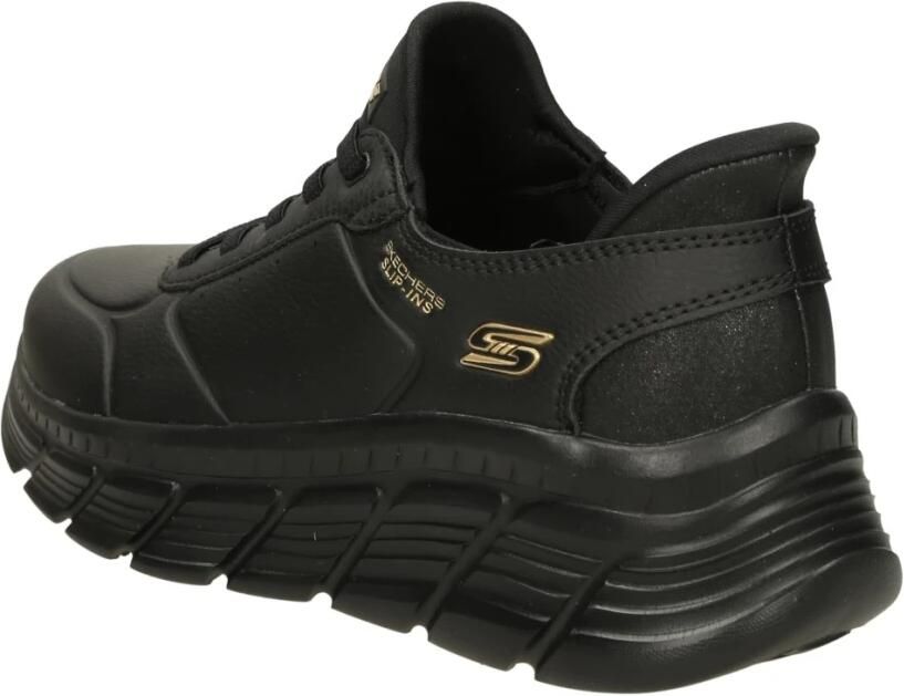 Skechers Dames Slip Ins Sneakers Hands Free Black - Foto 4